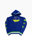 Off White LV Race Skate Hoodie Blue