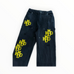 HMDD Patch Knee Carpenter Pants Black