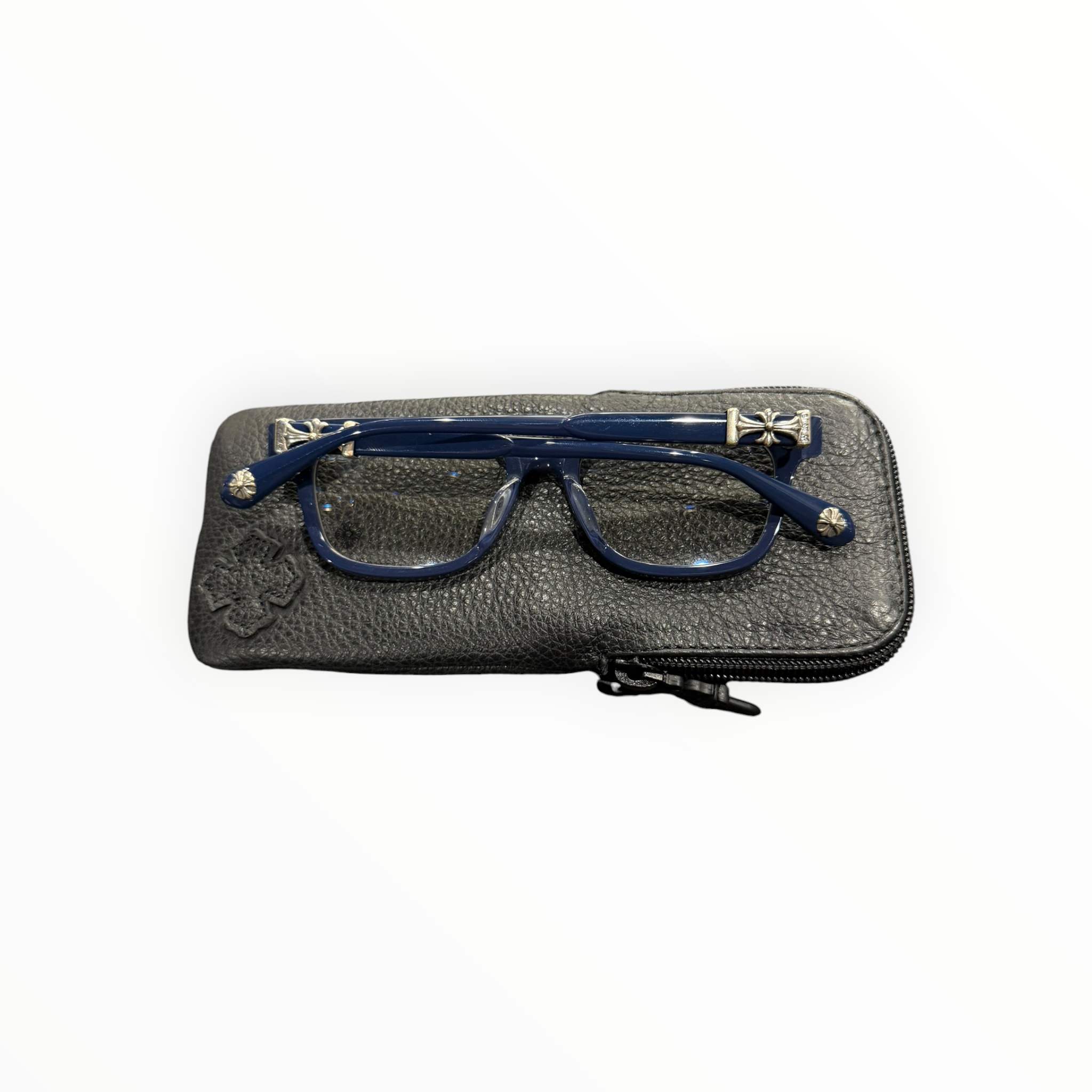 Chrome Hearts Cox Ucker Frames Blue/Silver