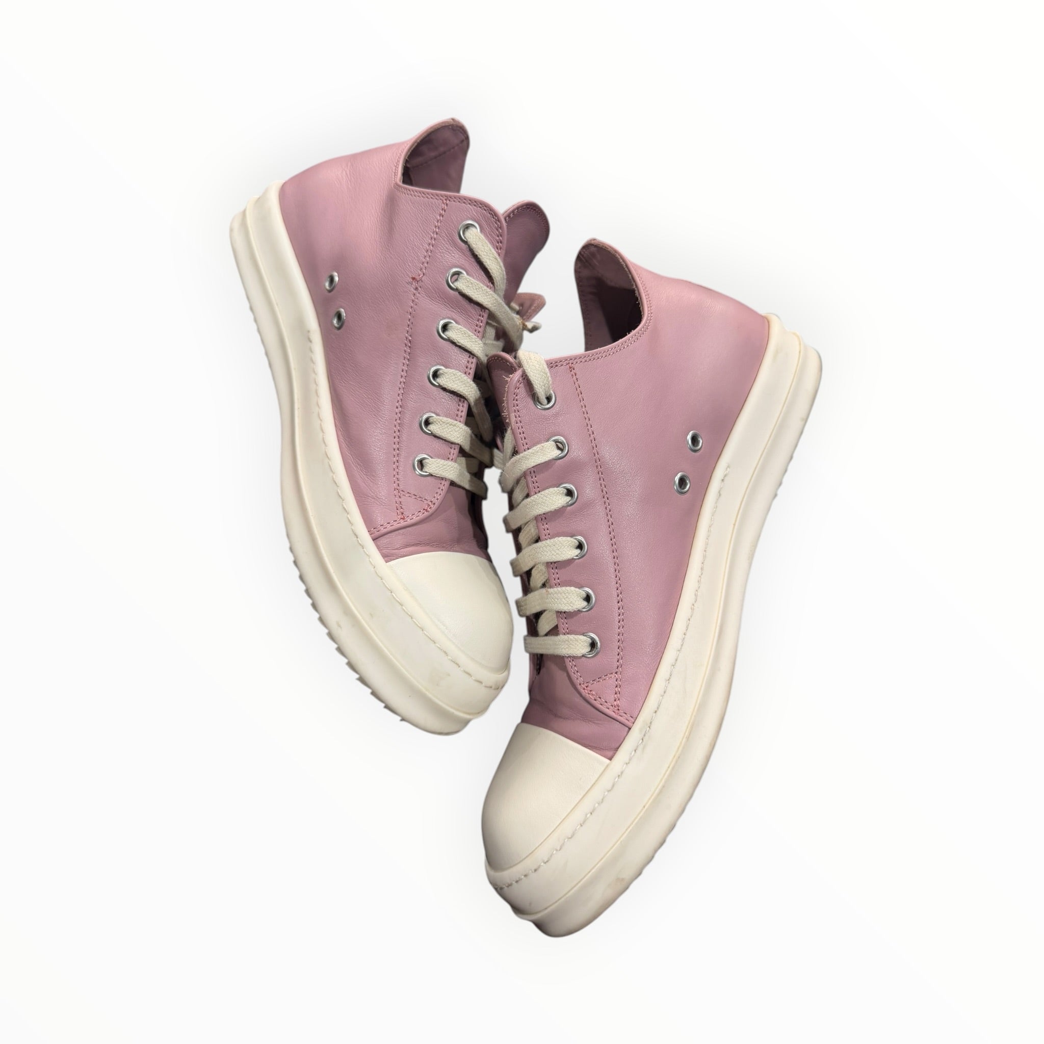 Rick Owens Lido Low Sneaks Dusty Pink