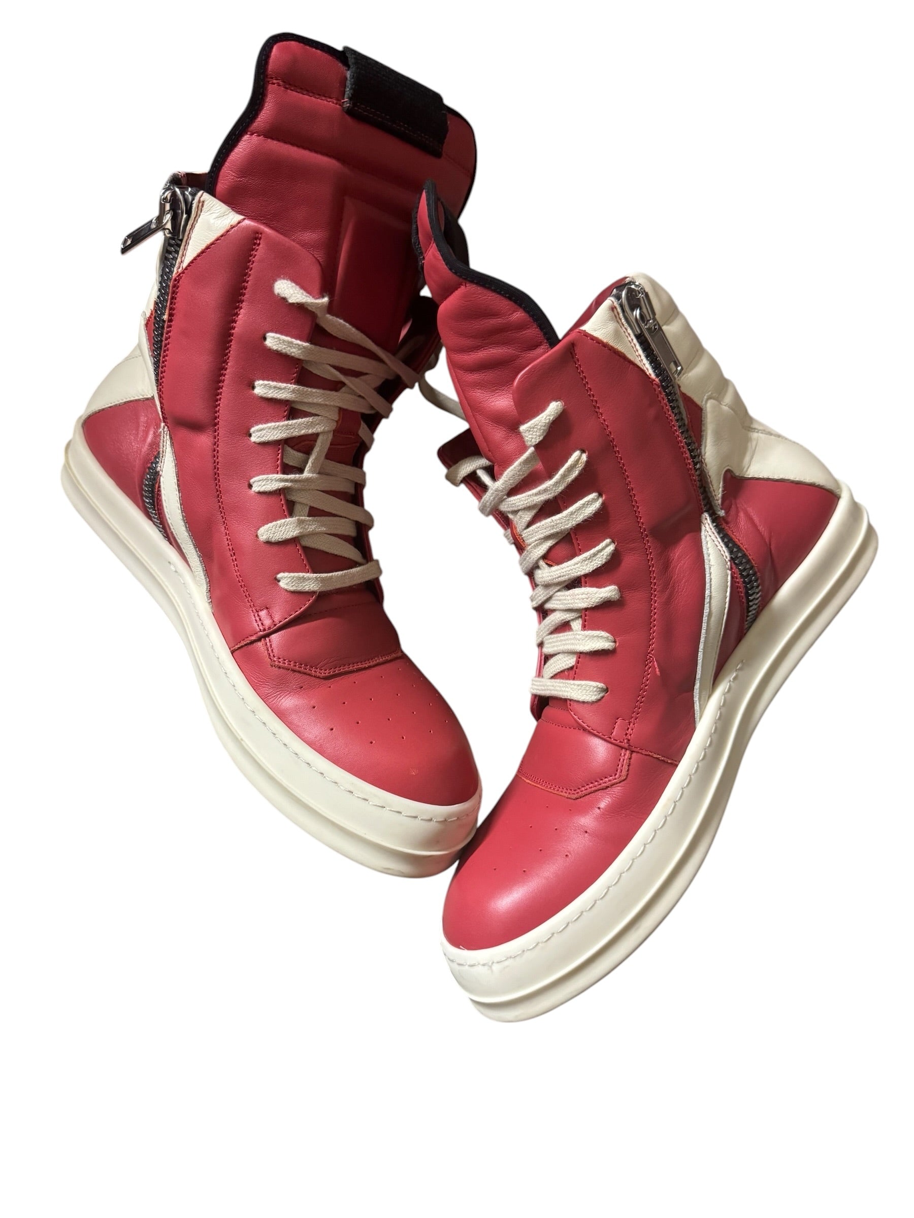 Rick Owens Geobasket Carnelian/Milk