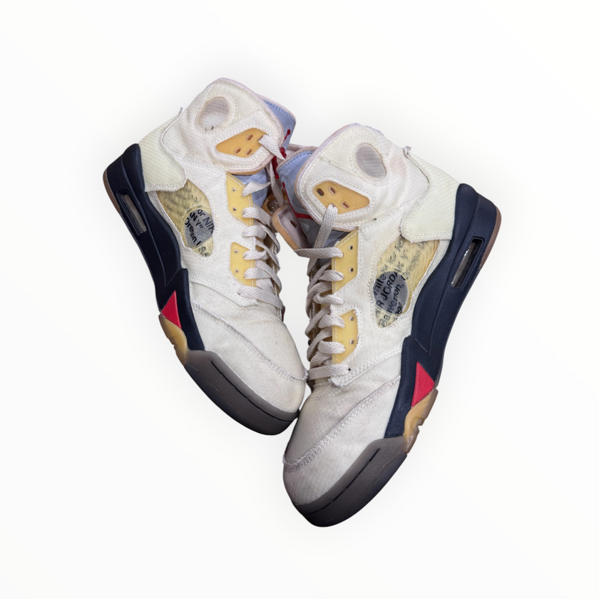Jordan 5 Retro Off-White Sail