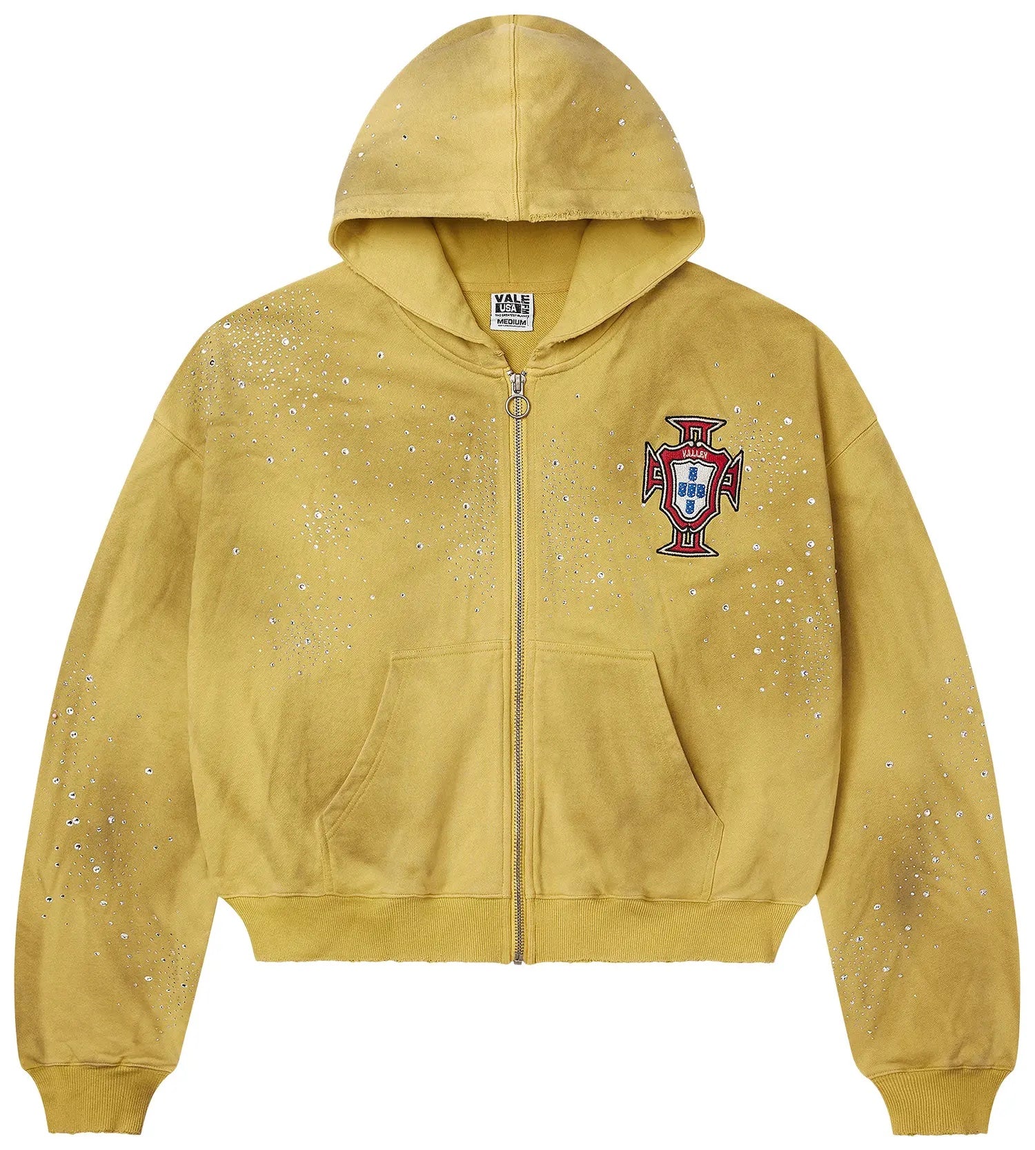 Vale Forever Sun Cluster Zip Up Yellow
