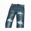 Amiri MX1 Playboy Grey/White Denim