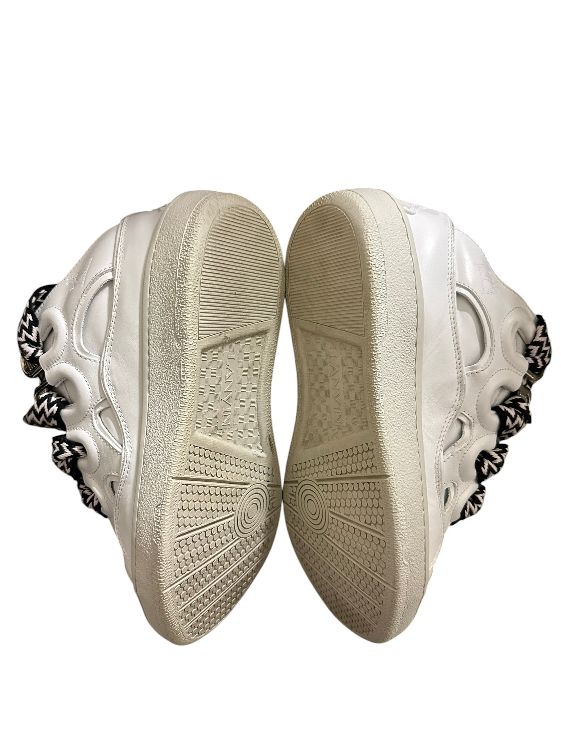 Lanvin Curb Sneaker Triple White