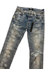 Amiri MX1 Paisley Denim