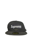 Supreme New Era Fitted Cap Black