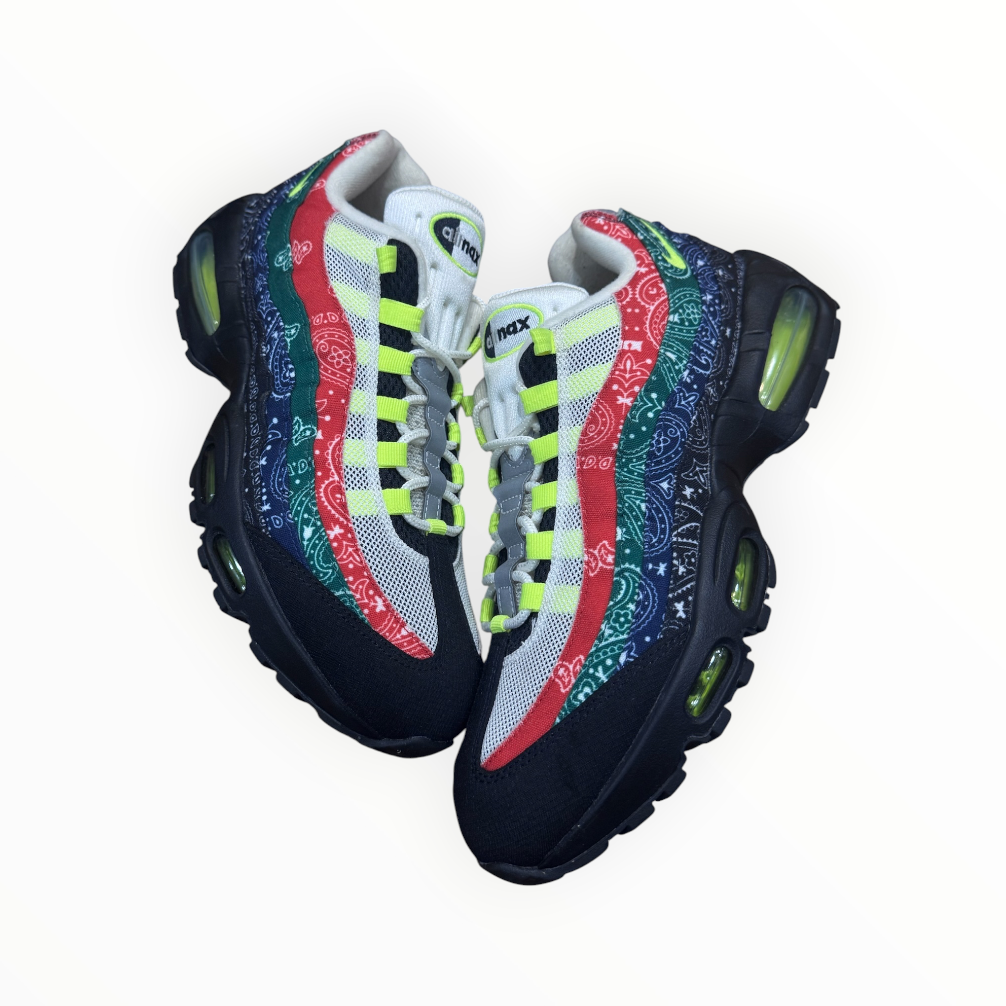 Nike Air Max 95 OG Big Bubble Neon Paisley Bandana