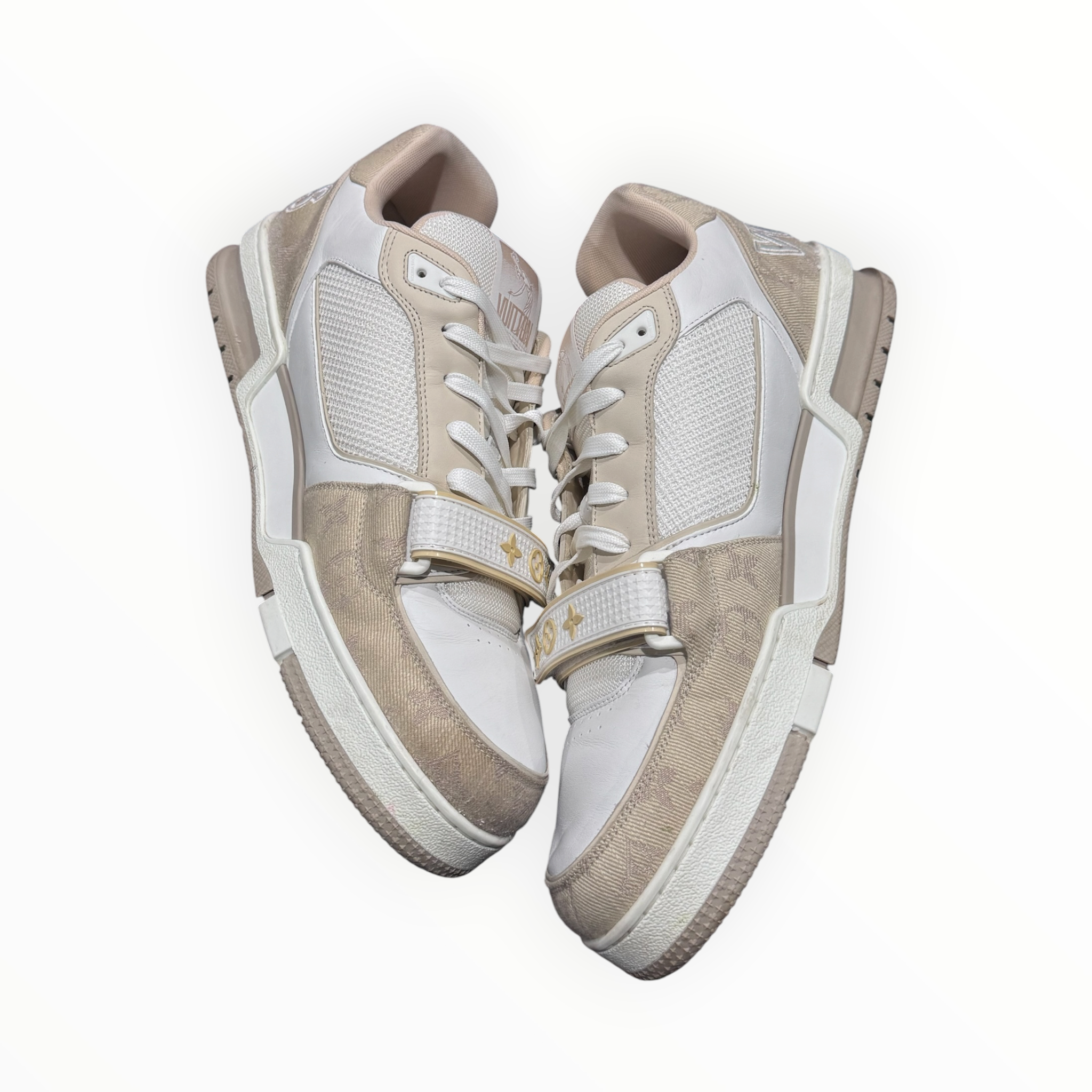 Louis Vuitton Trainer Beige White