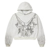 Vale Forever Big Chain Hoodie Grey