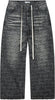 Vale Forever Washed Grey Script Denim
