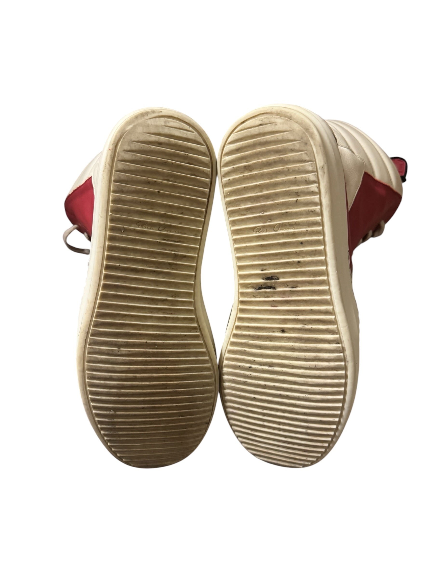 Rick Owens Geobasket Carnelian/Milk