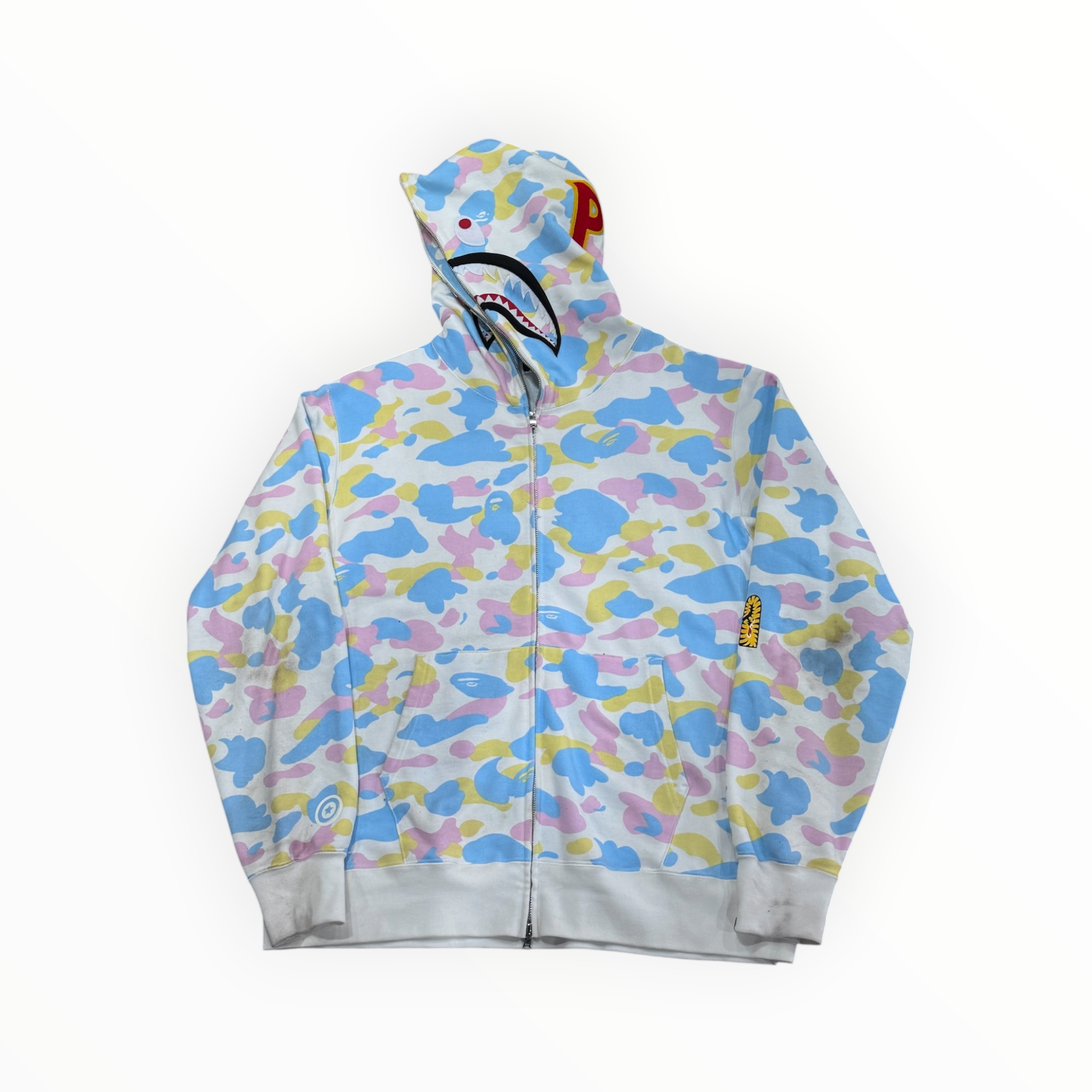 Bape Cotton Candy Shark Full Zip
