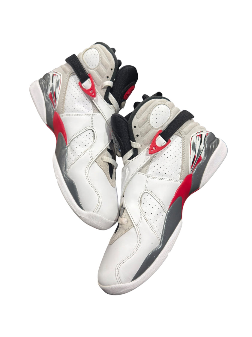 Jordan 8 Retro White True Red (2025)