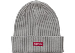 Supreme Overdyed Beanie (SS26) Heather Grey
