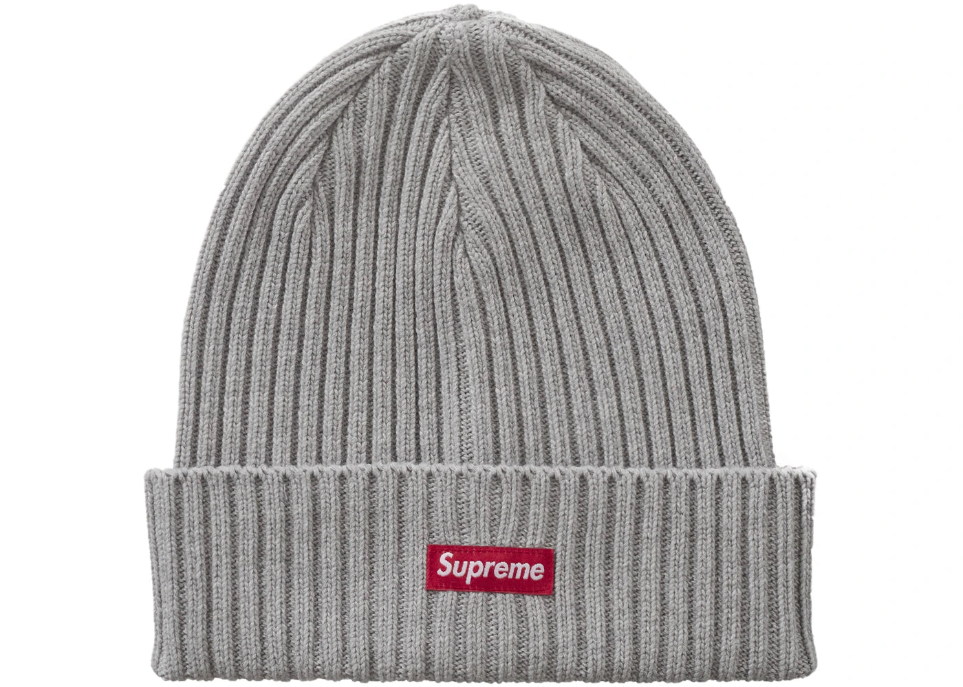 Supreme Overdyed Beanie (SS26) Heather Grey