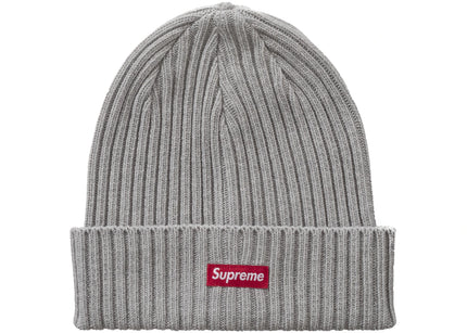 Supreme Overdyed Beanie (SS26) Heather Grey