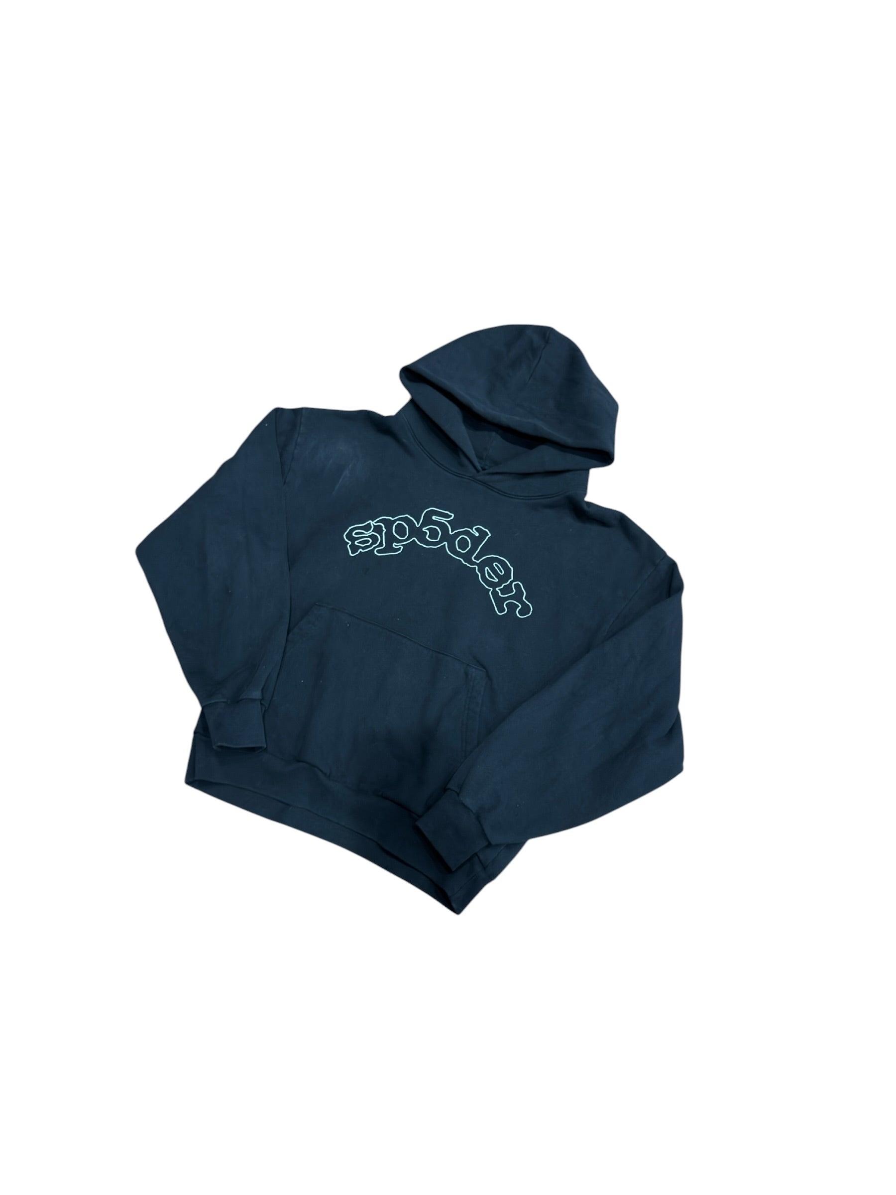 Sp5der OG Logo Hoodie Black