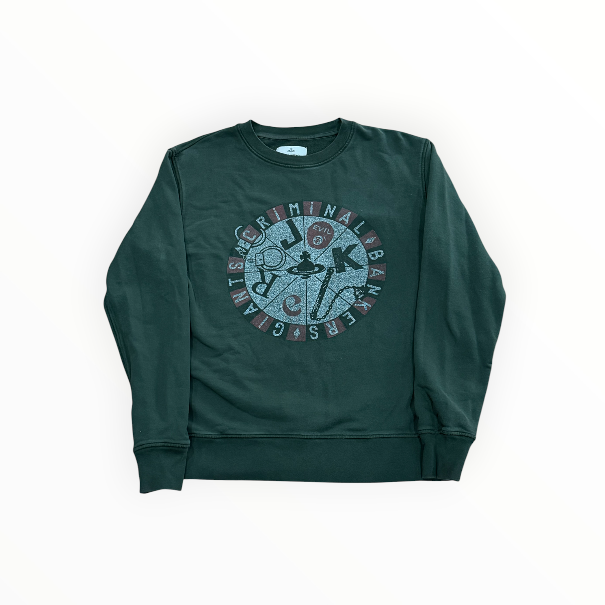 Vivienne Westwood Criminal Banker Giants Crewneck