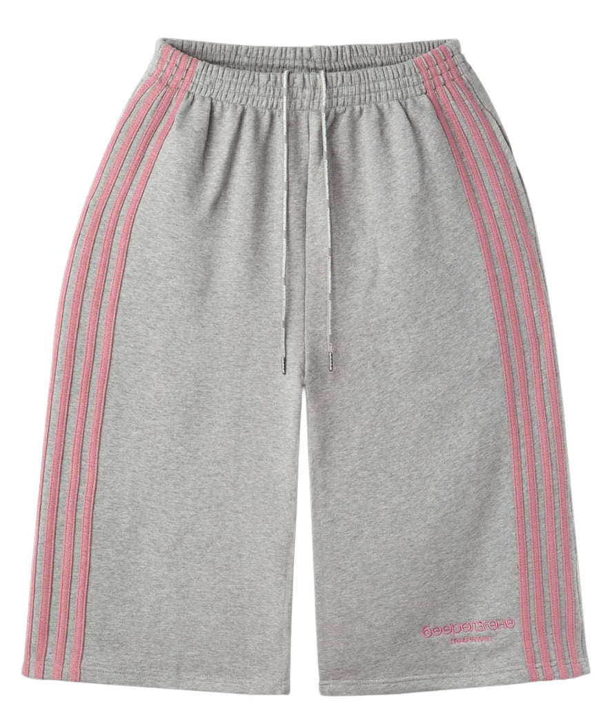 GV Gallery ‘Aunt Cathy’ Grey/Pink 3/4th Shorts