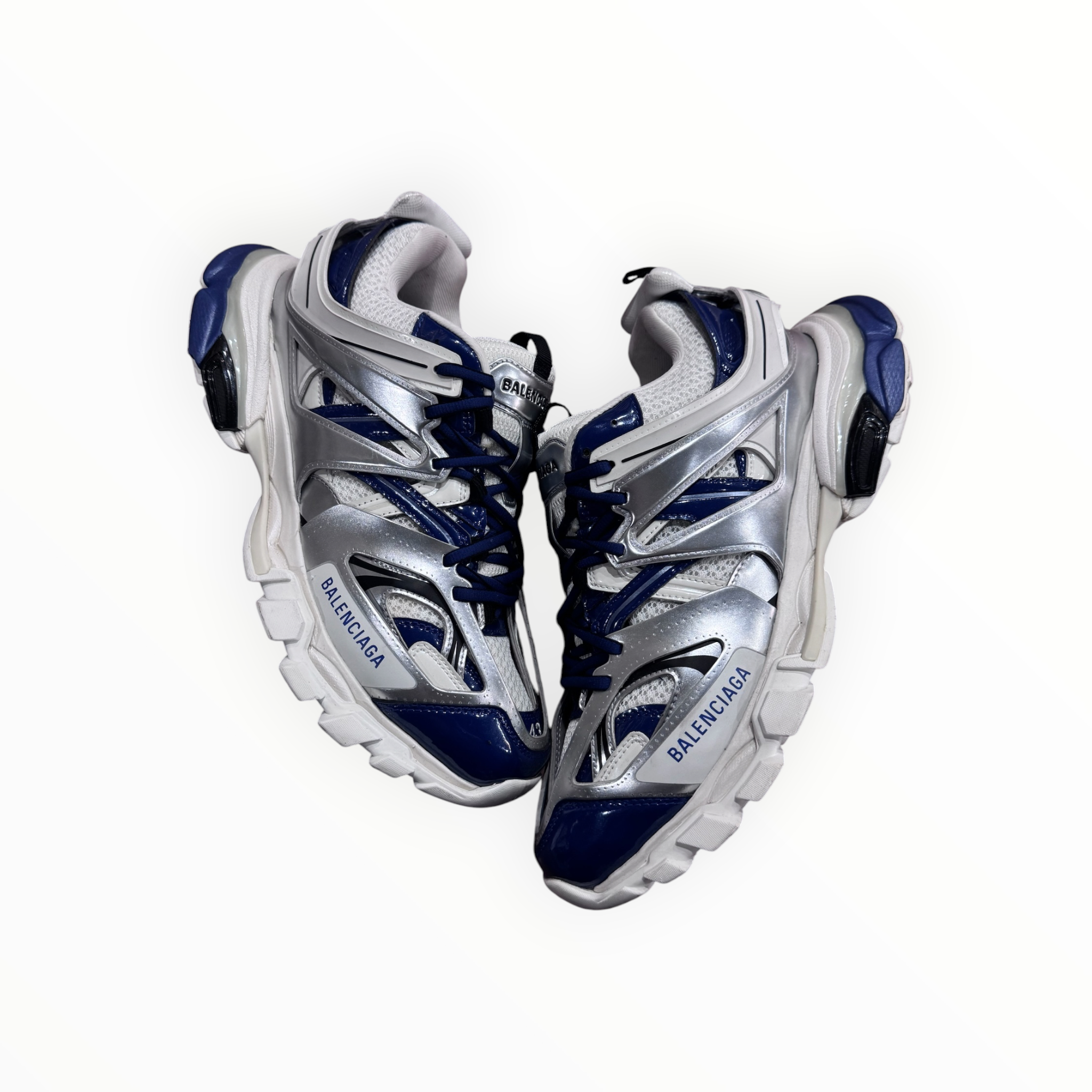 Balenciaga Track LED Silver/Blue