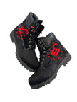 Sicko Workwear Boot Black Mohair