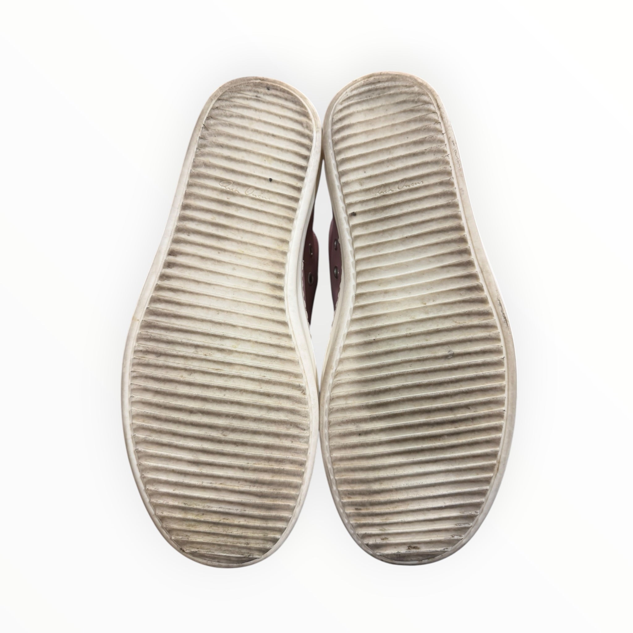 Rick Owens Lido Low Sneaks Dusty Pink