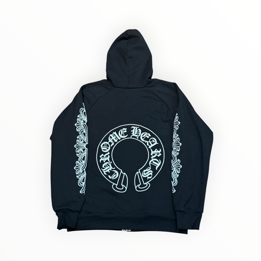 Chrome Hearts Vintage Floral Zip