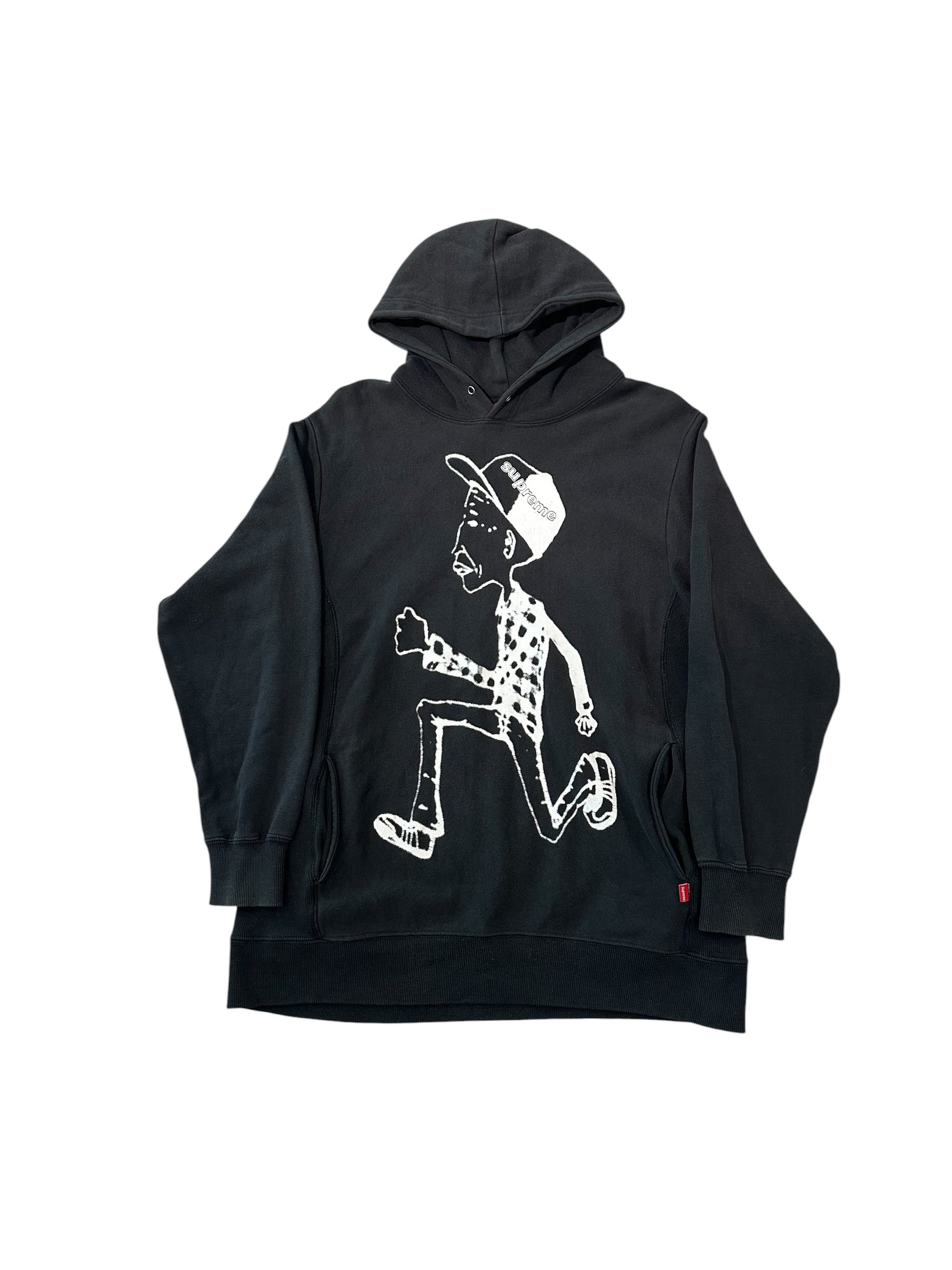 Supreme Abstract Hoodie Black