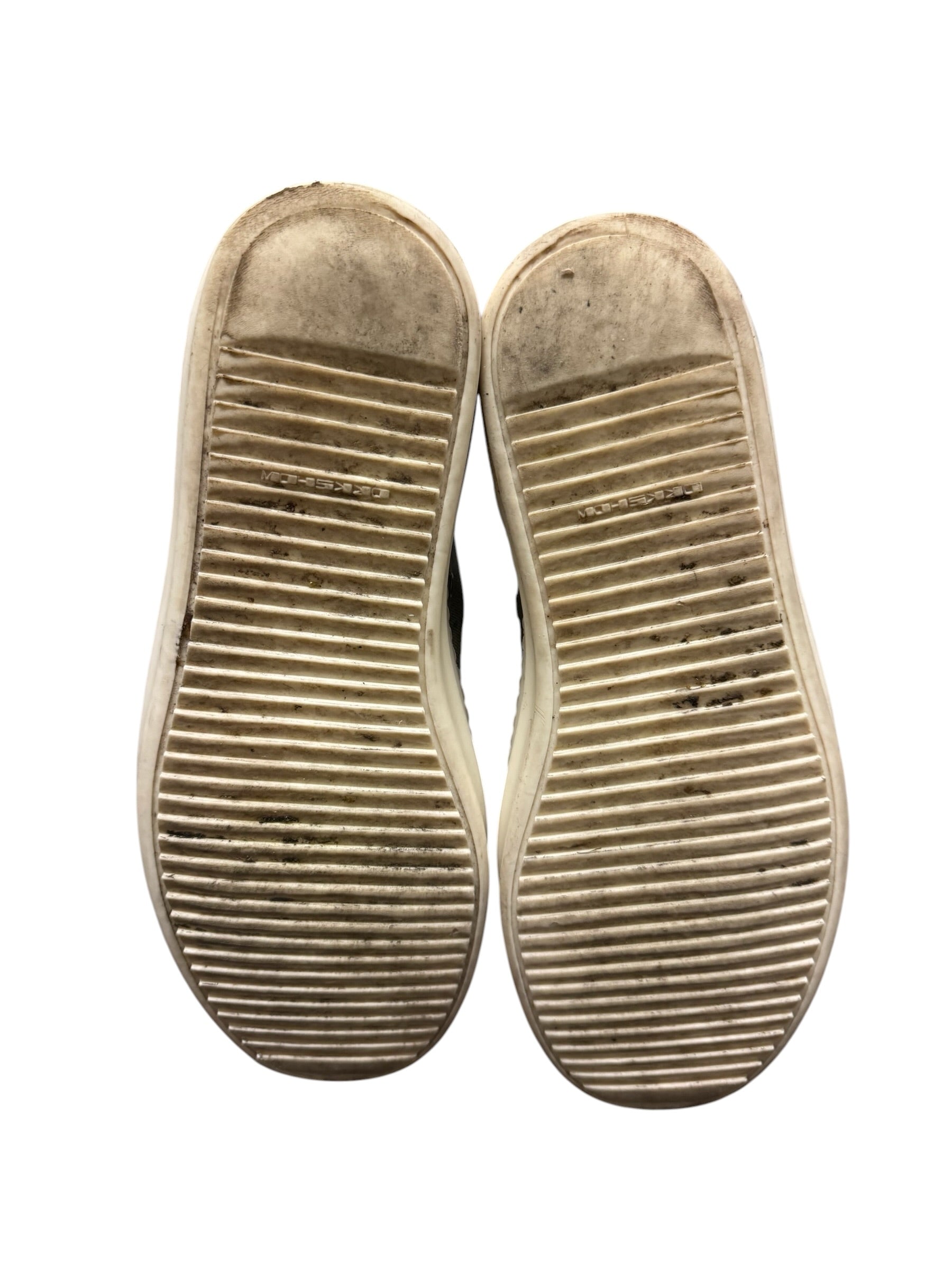 Rick Owens Distressed Denim Ramone High Sneaker