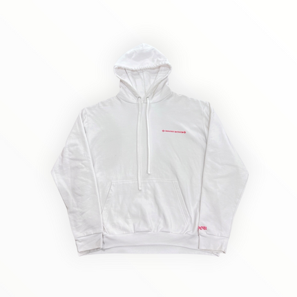 Chrome Hearts White & Red Laurie Lynn Stark Hoodie