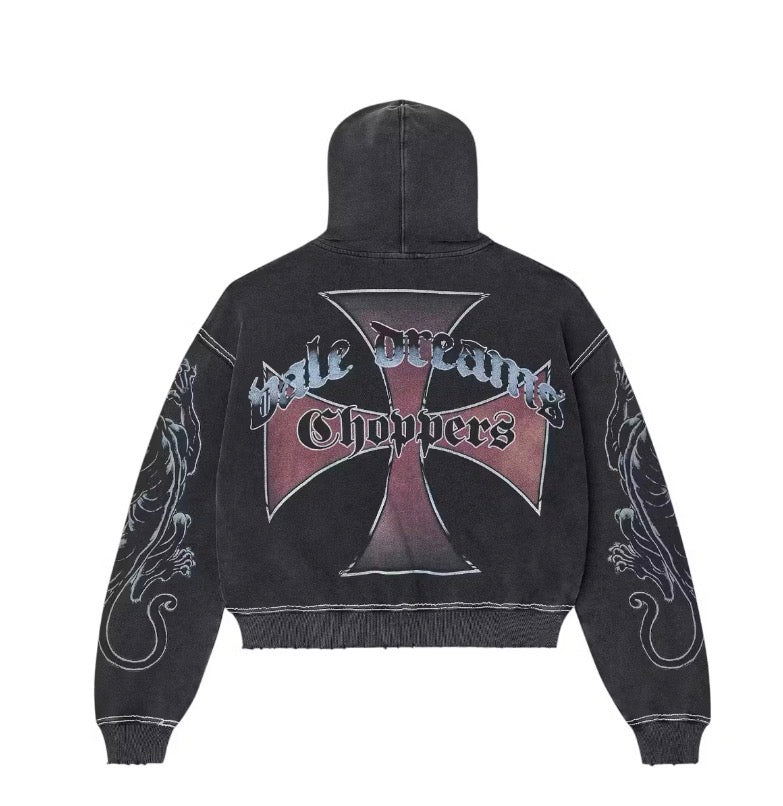 Vale Forever Hardy Boyz Zip Up Hoodie