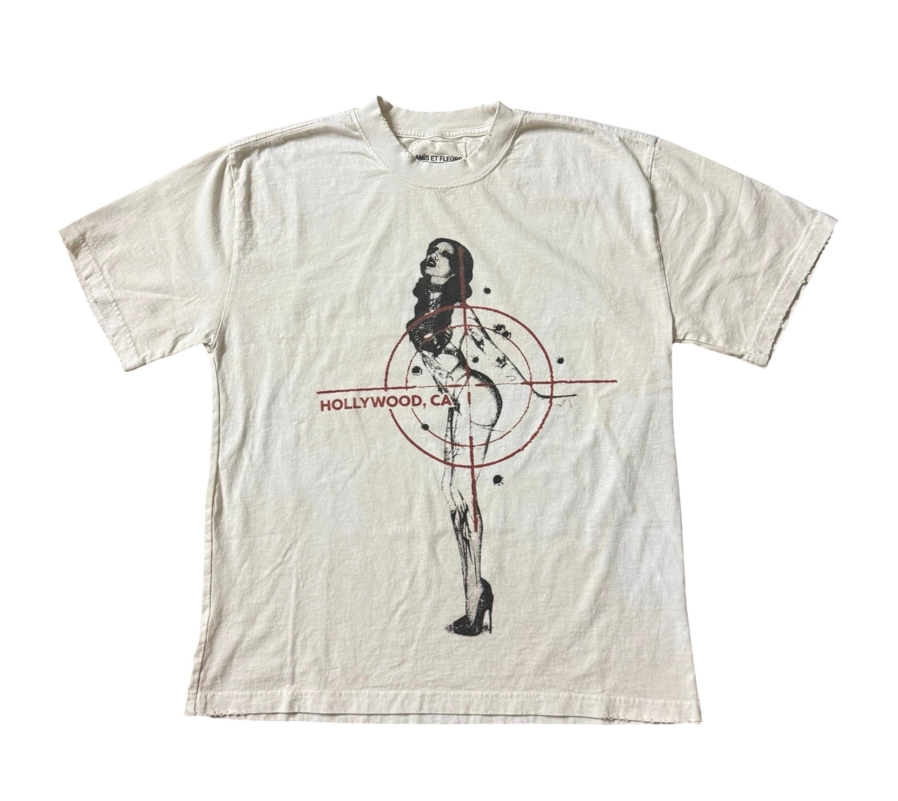 Amis ET Fleurs Dead Shot Tee