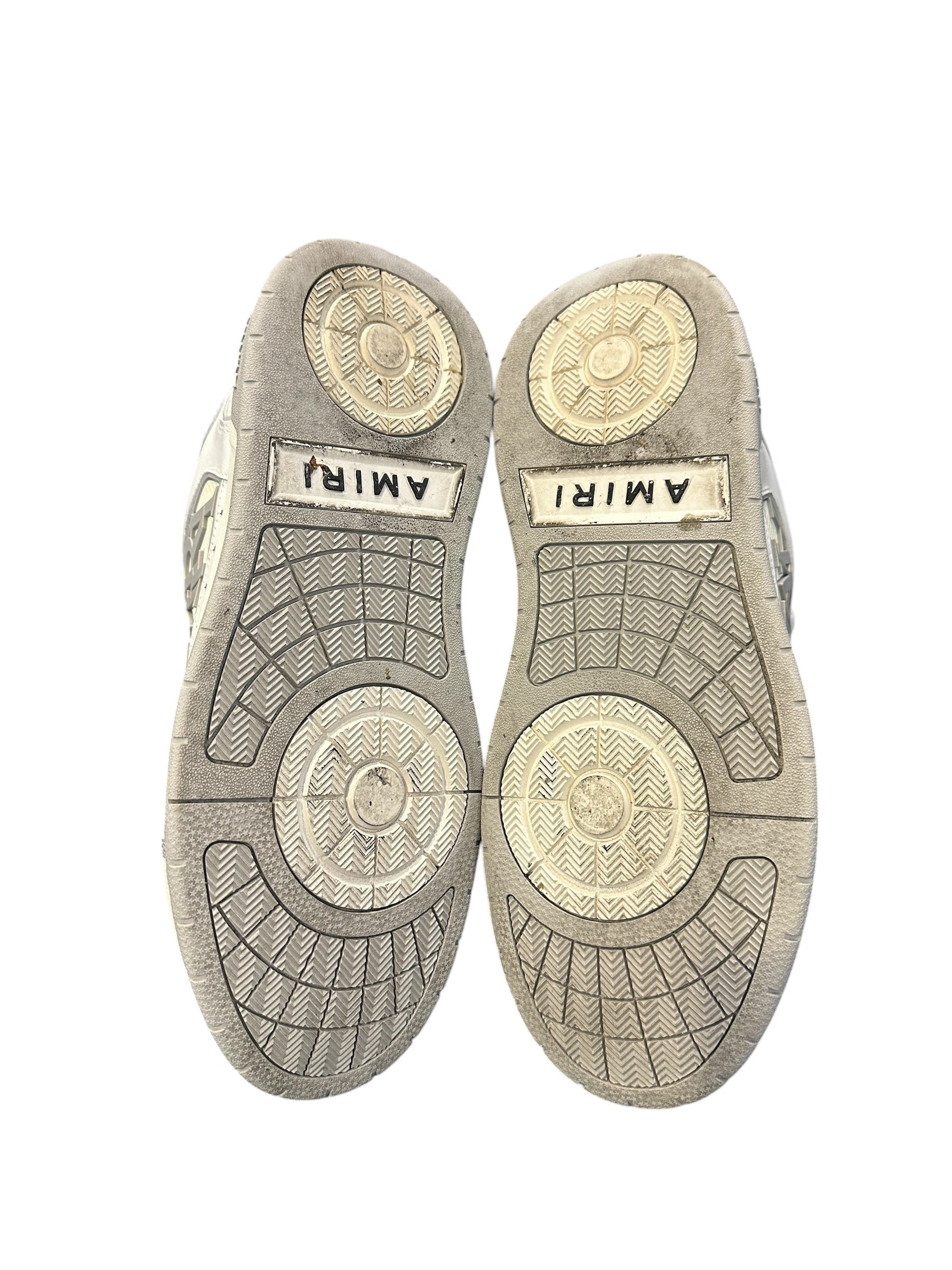 Amiri Low Embellished Sneaker White/Grey