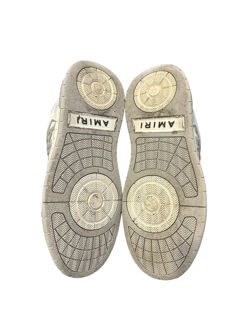 Amiri Low Embellished Sneaker White/Grey