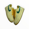 Nike Air Force 1 Low Patent Leather Topaz Gold Pine Green