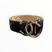 Chanel CC Quilted Leather Belt