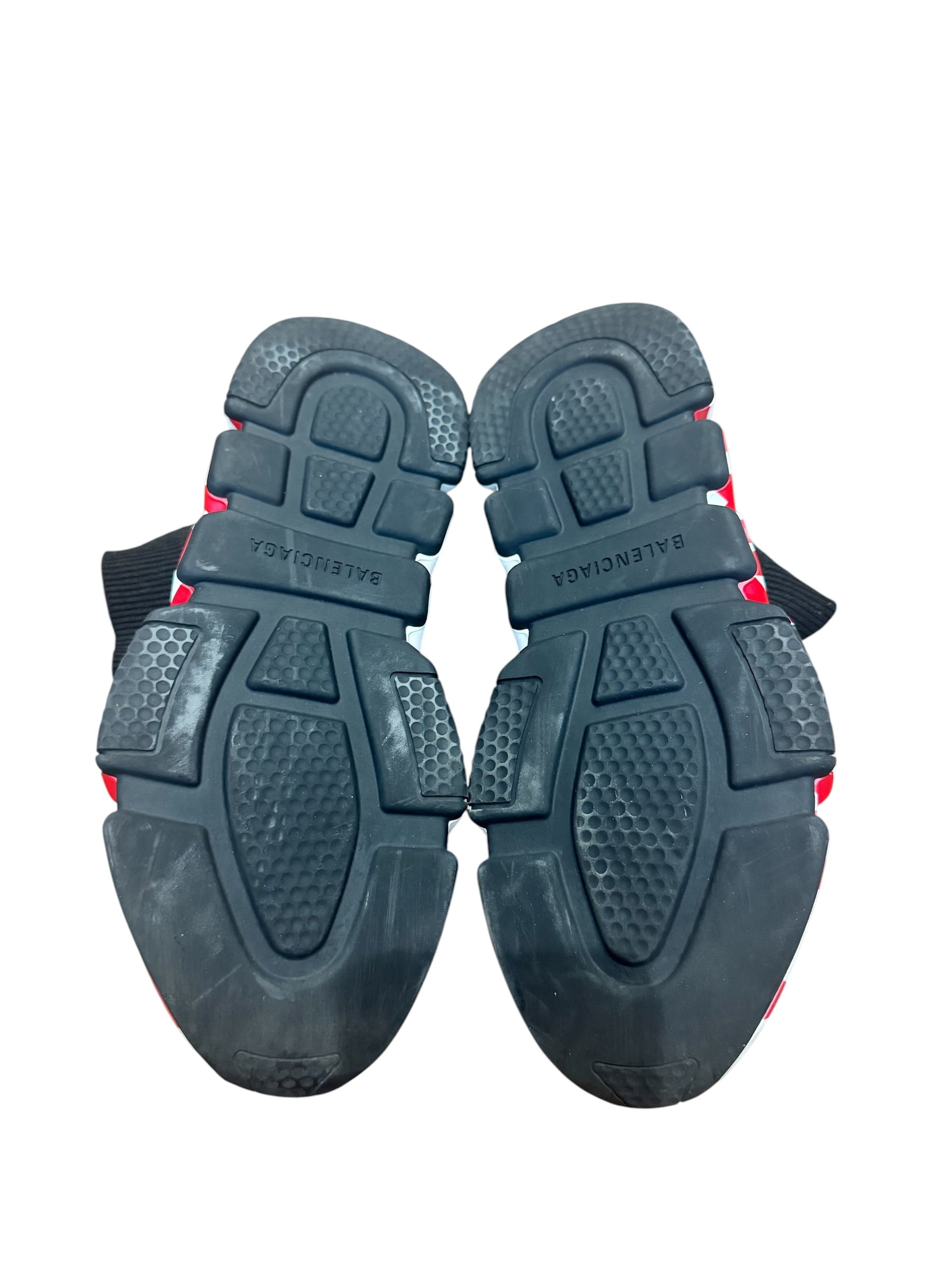 Balenciaga Sock Runner Grafitti Black Red