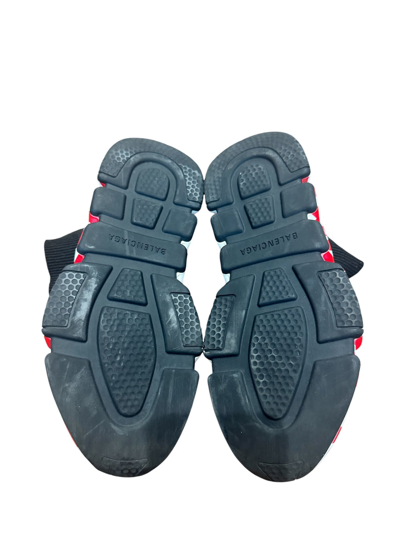 Balenciaga Sock Runner Grafitti Black Red