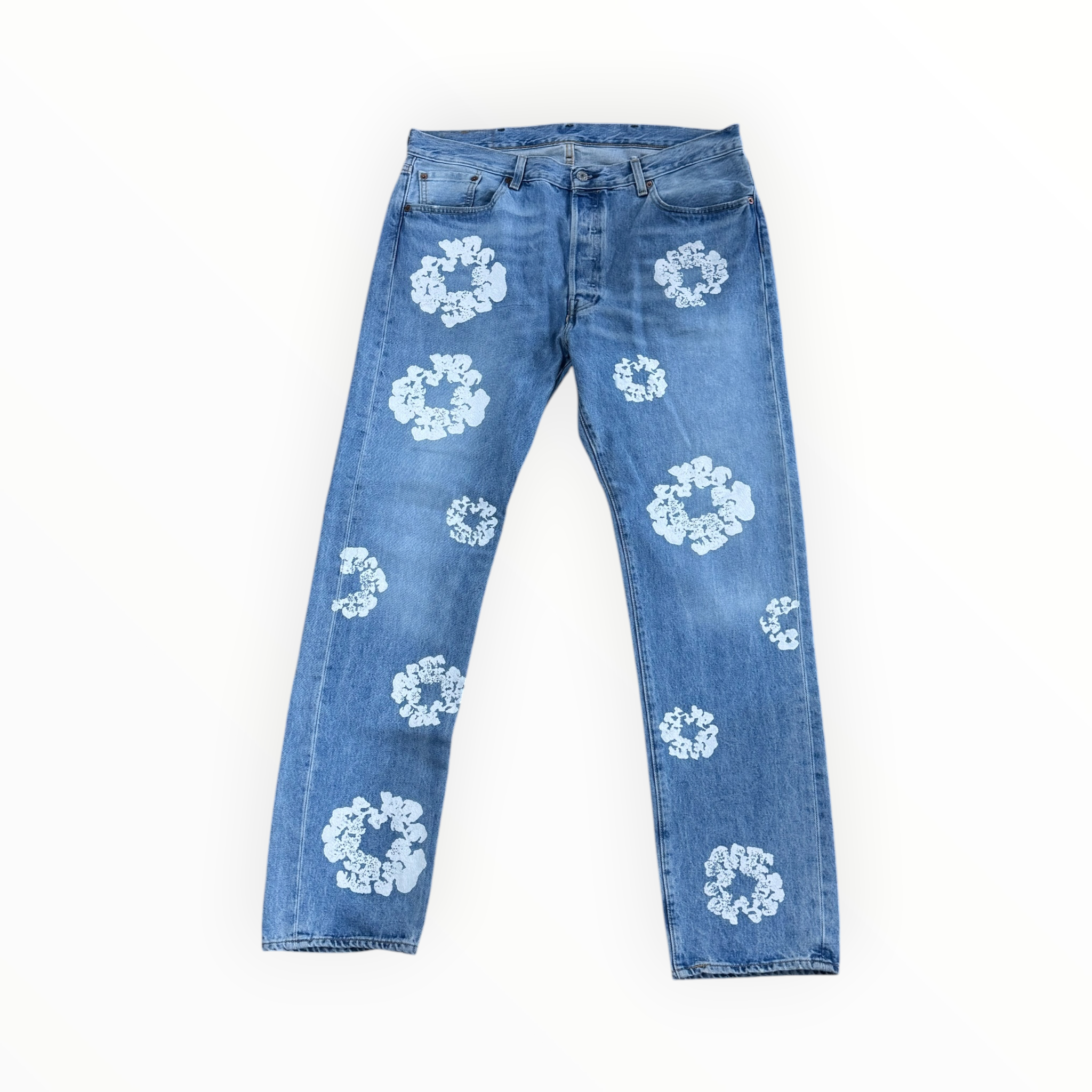 Denim Tears x Levi's Cotton Wreath Jean Light Wash