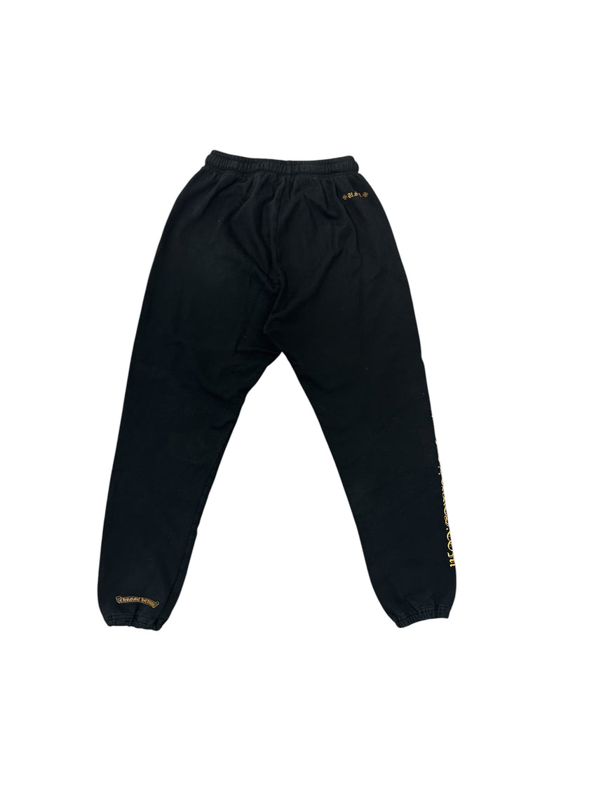 Chrome Hearts Yellow Logo Sweatpants