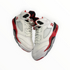 Jordan 5 Retro Fire Red Black Tongue (2025)