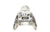 Vale Forever Spiral Zip Up Hoodie Ash Grey