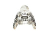 Vale Forever Spiral Zip Up Hoodie Ash Grey