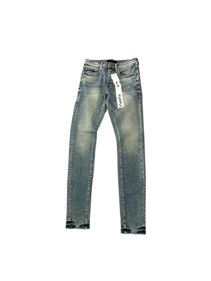 Purple Mid Indigo Basic Denim