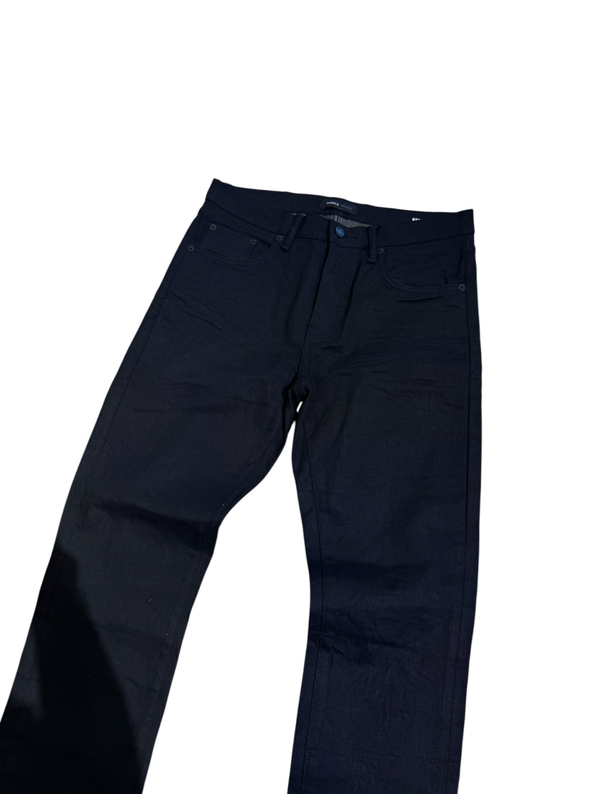 Purple Denim Black