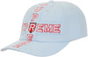 Supreme Cross 6-Panel Cap Blue