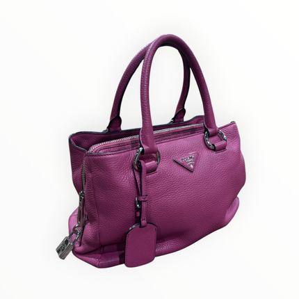 Prada Vitello Daino Leather Bauletto