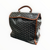 Goyard Saint Leger Briefcase Coated Canvas Backpack