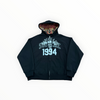 Supreme MM6 Maison Margiela Zip Up Hooded Sweatshirt Black